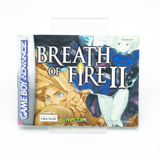 Manual: Breath of Fire II - Game Boy Advance