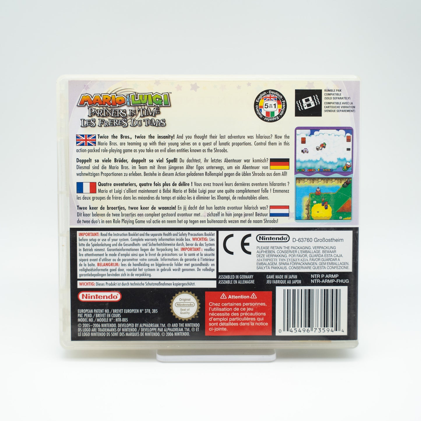 Mario and Luigi: Partners in Time - Nintendo DS