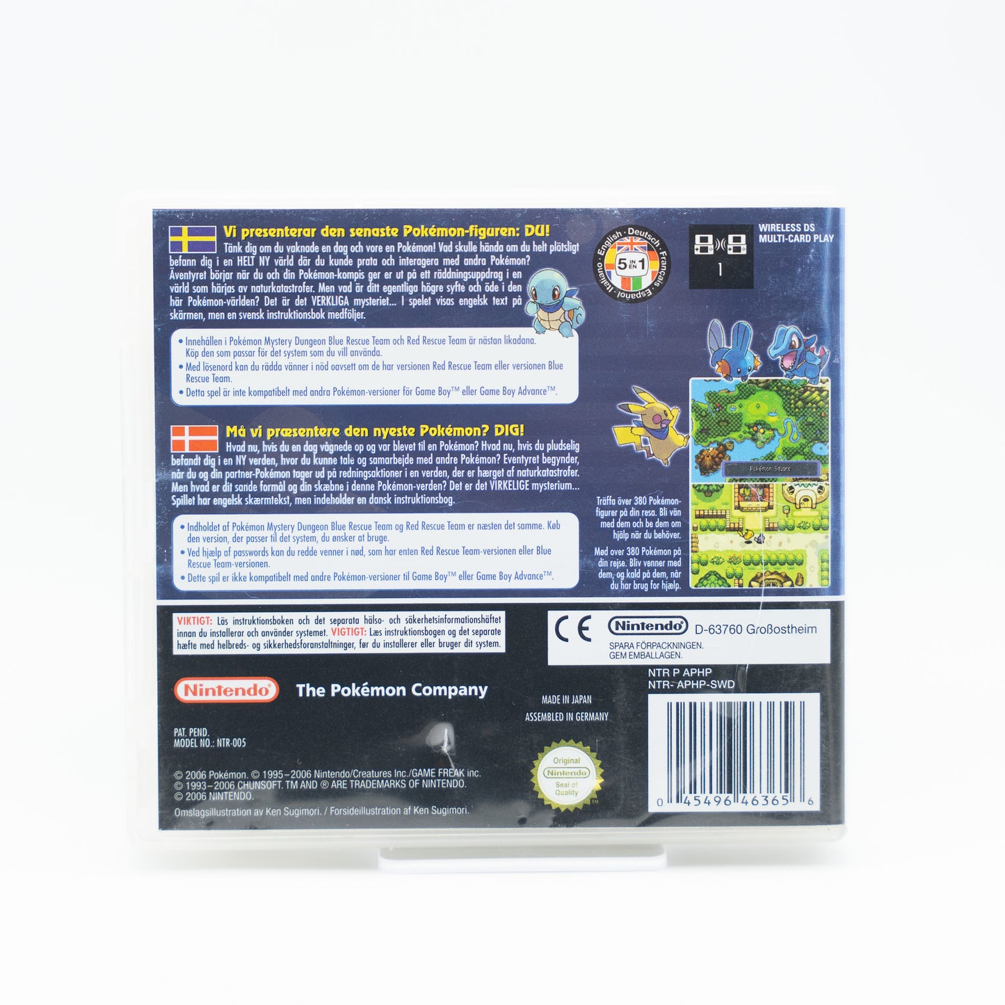 Pokémon Mystery Dungeon: Blue Rescue Team - Nintendo DS