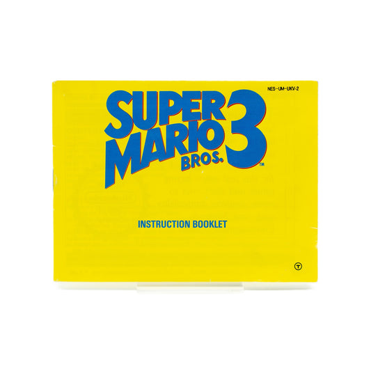 Manual: Super Mario Bros. 3 - Nintendo NES