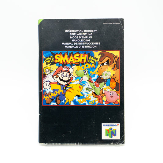 Manual: Super Smash Bros. - Nintendo 64