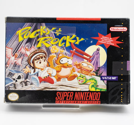 Pocky & Rocky - Super Nintendo (SNES) (NTSC)