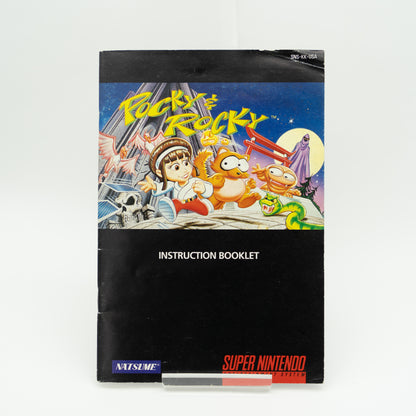 Pocky & Rocky - Super Nintendo (SNES) (NTSC)