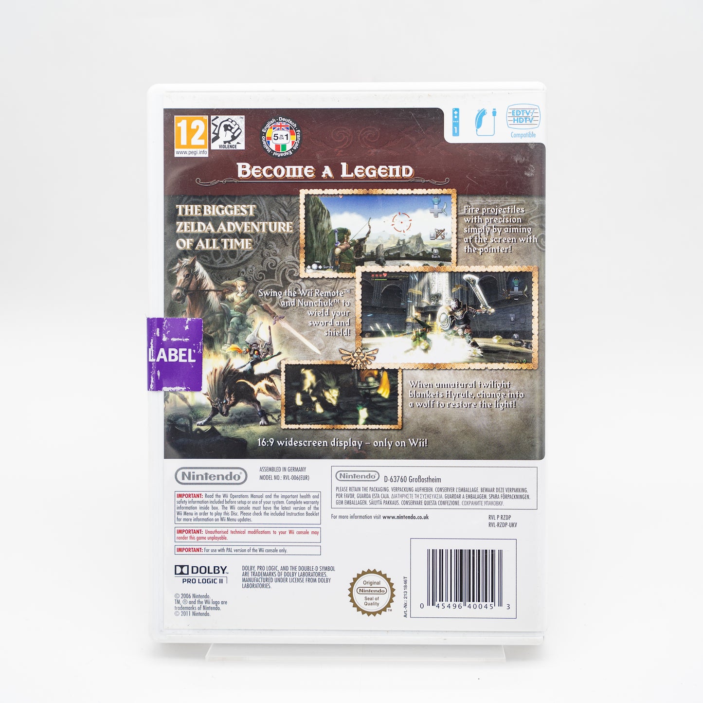The Legend of Zelda: Twilight Princess - Nintendo Wii
