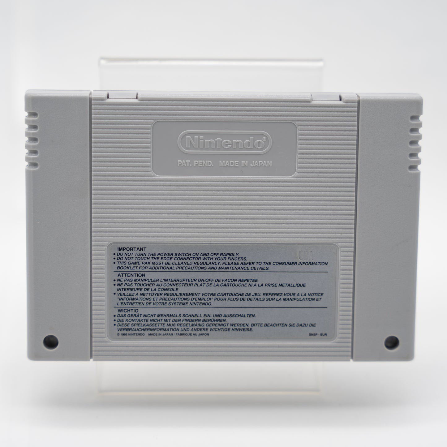 Super Tennis - Super Nintendo (SNES)