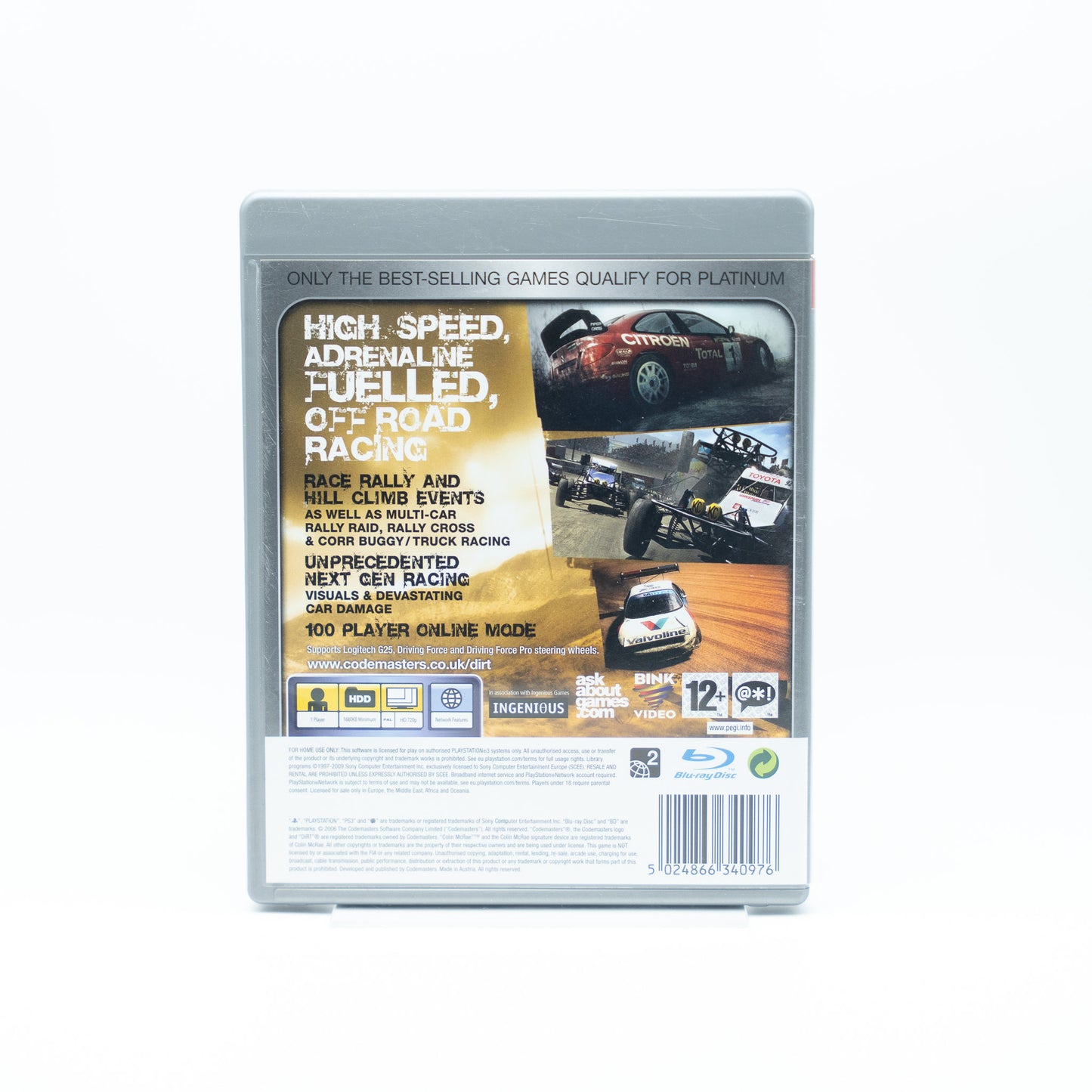 Colin McRae Dirt (Platinum) - PlayStation 3