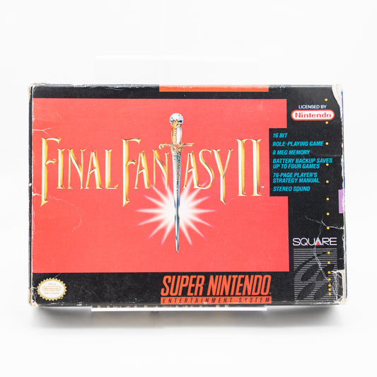 Final Fantasy II - Super Nintendo (SNES) (NTSC)