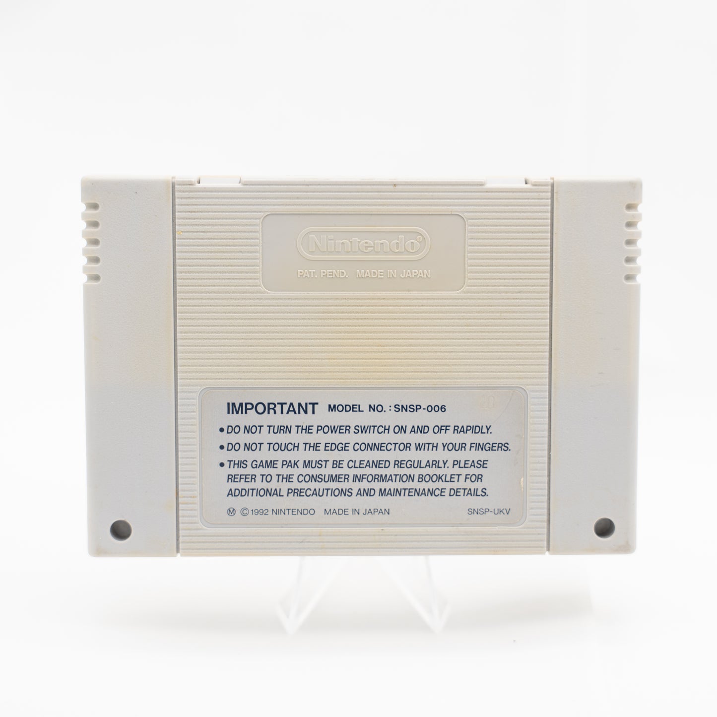 Super Star Wars: The Empire Strikes Back - Super Nintendo (SNES)
