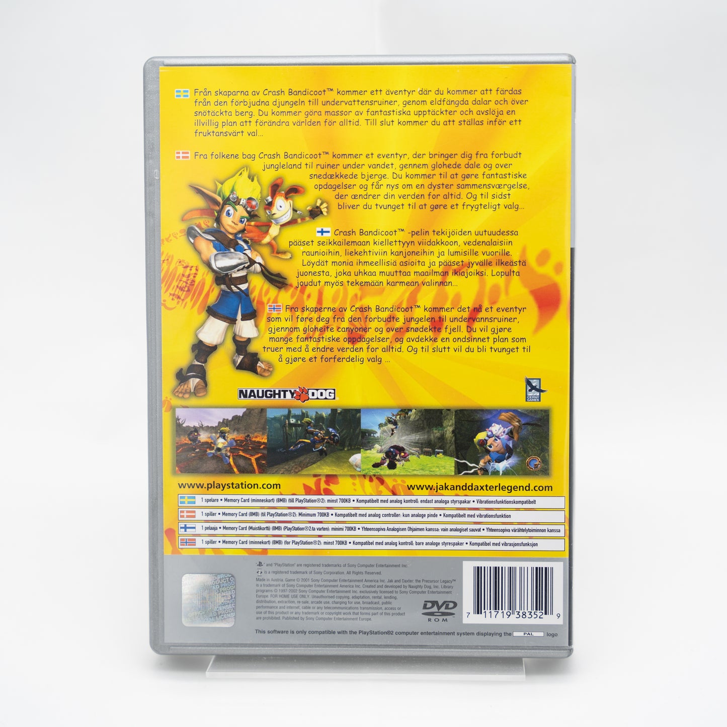 Jak and Daxter: the Precursor Legacy [Platinum] - PlayStation 2