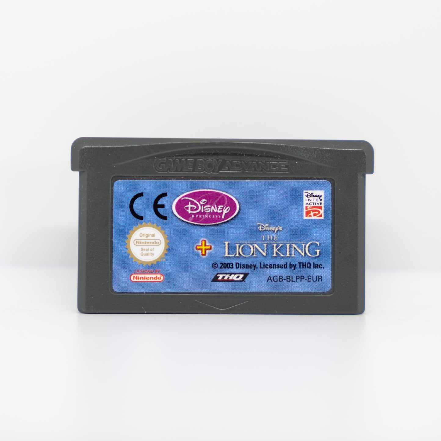 2 Games in 1: Disney Princess + Disney's The Lion King - Game Boy Advance