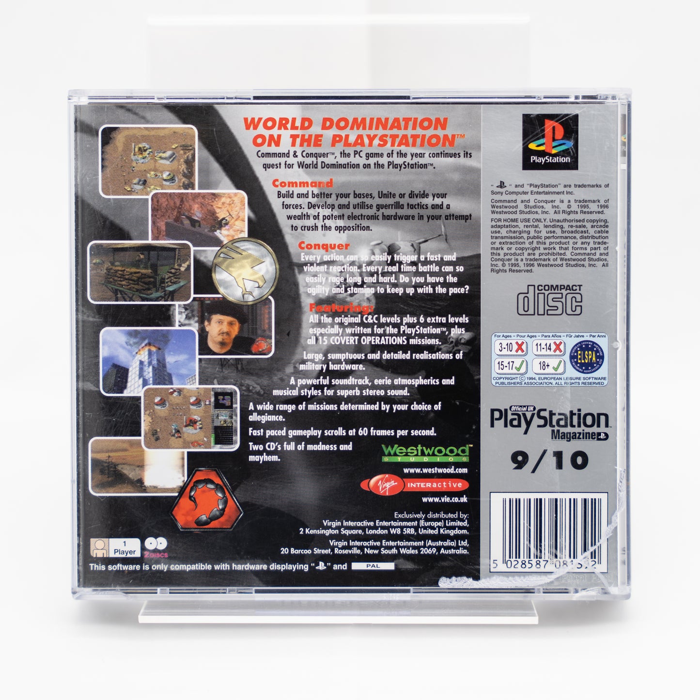 Command & Conquer [Platinum] - PlayStation 1