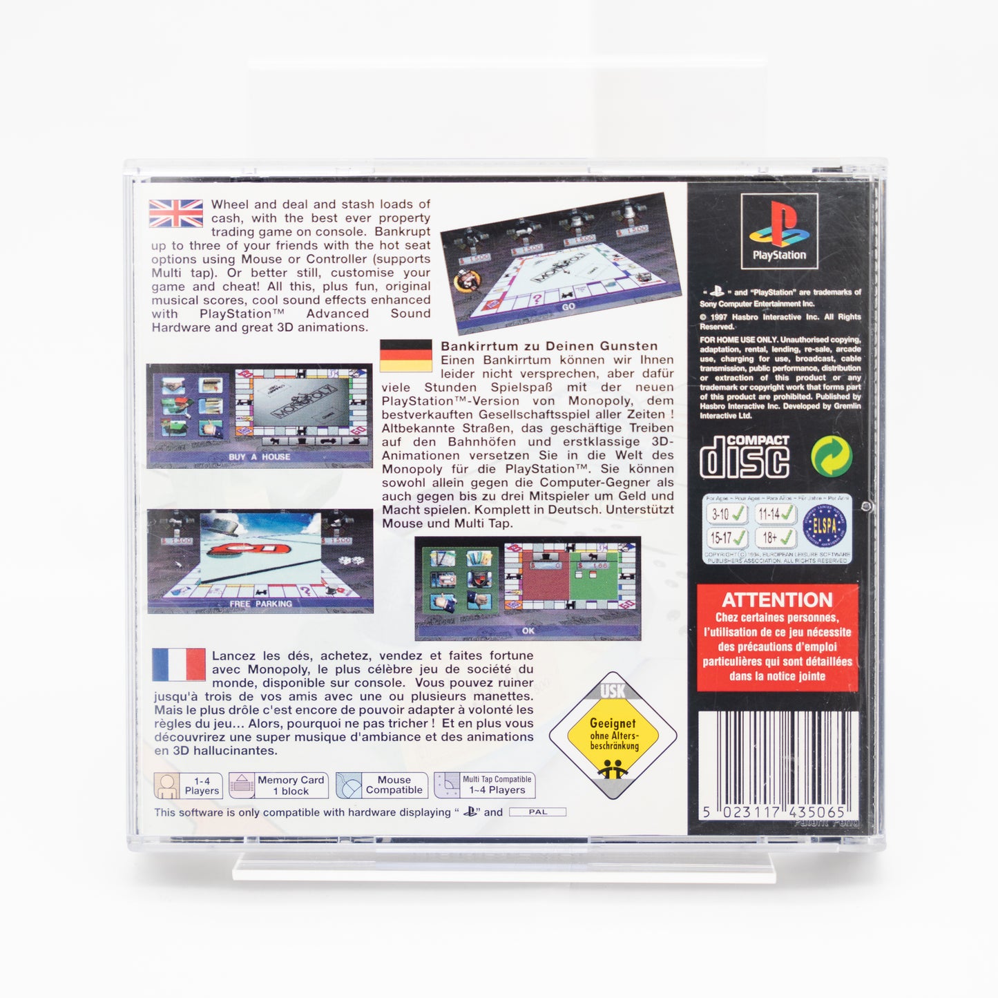Monopoly - PlayStation 1