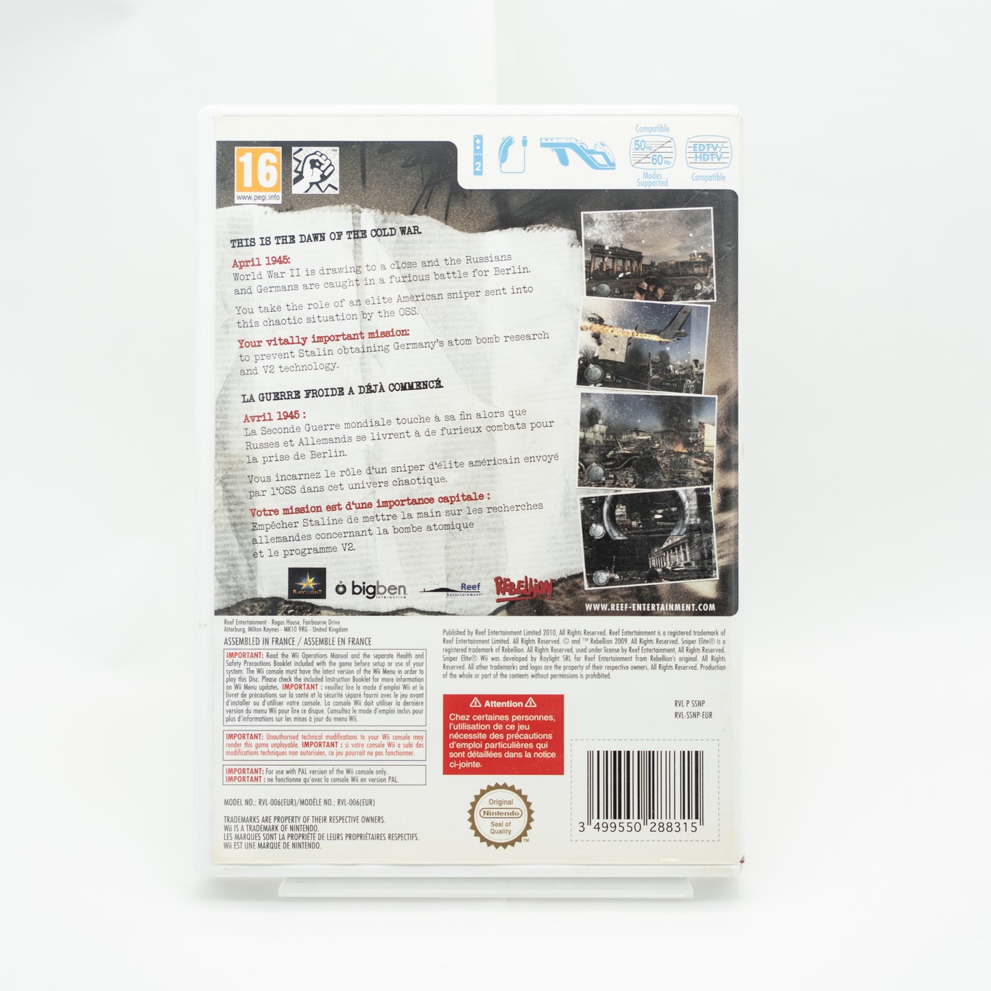 Sniper Elite - Nintendo Wii