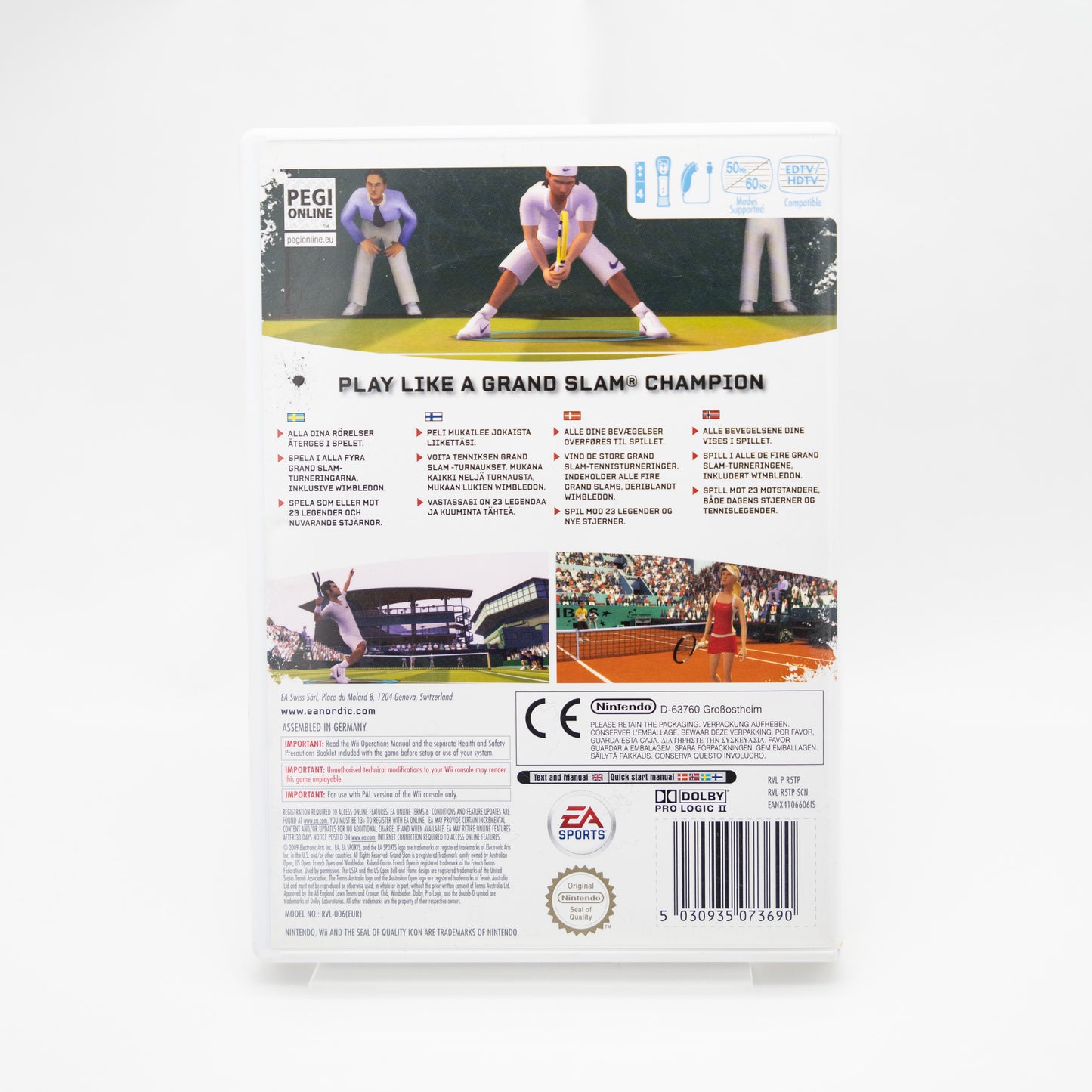 Grand Slam Tennis - Nintendo Wii