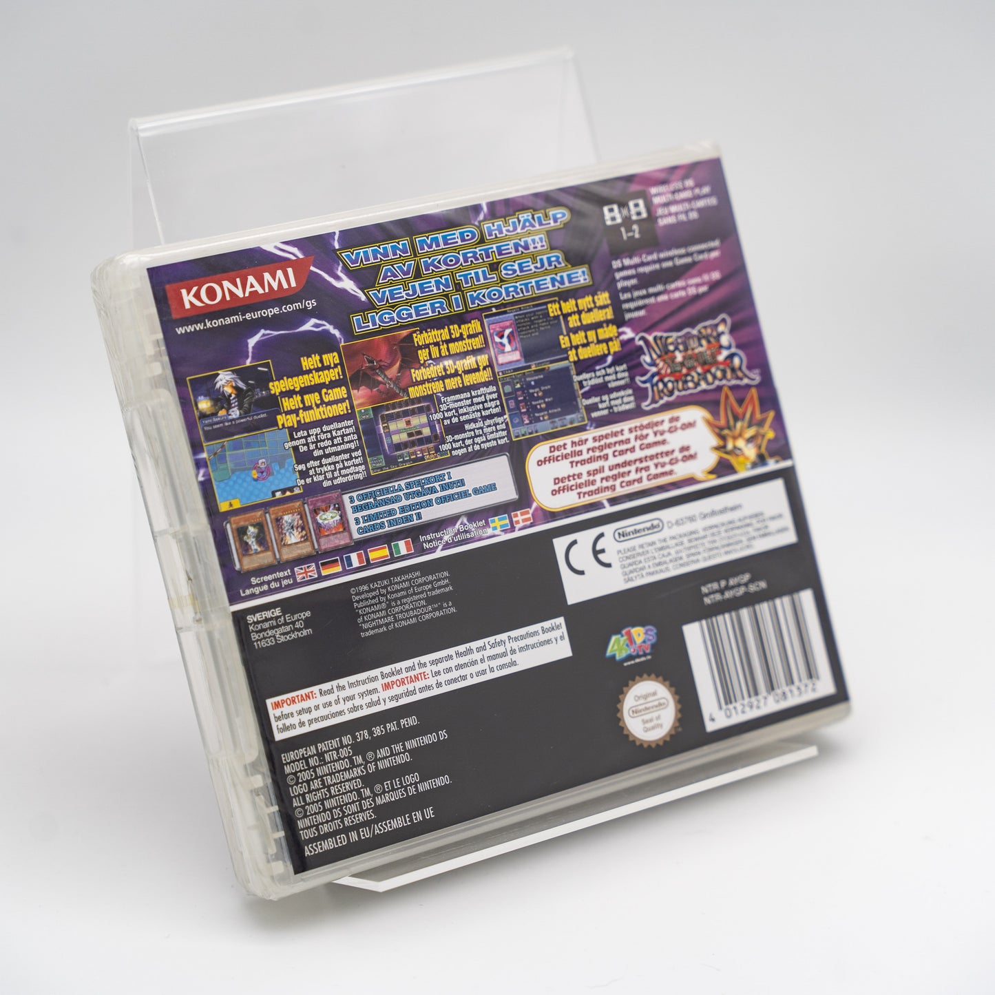 Yu-Gi-Oh! Nightmare Troubadour (forseglet) - Nintendo DS