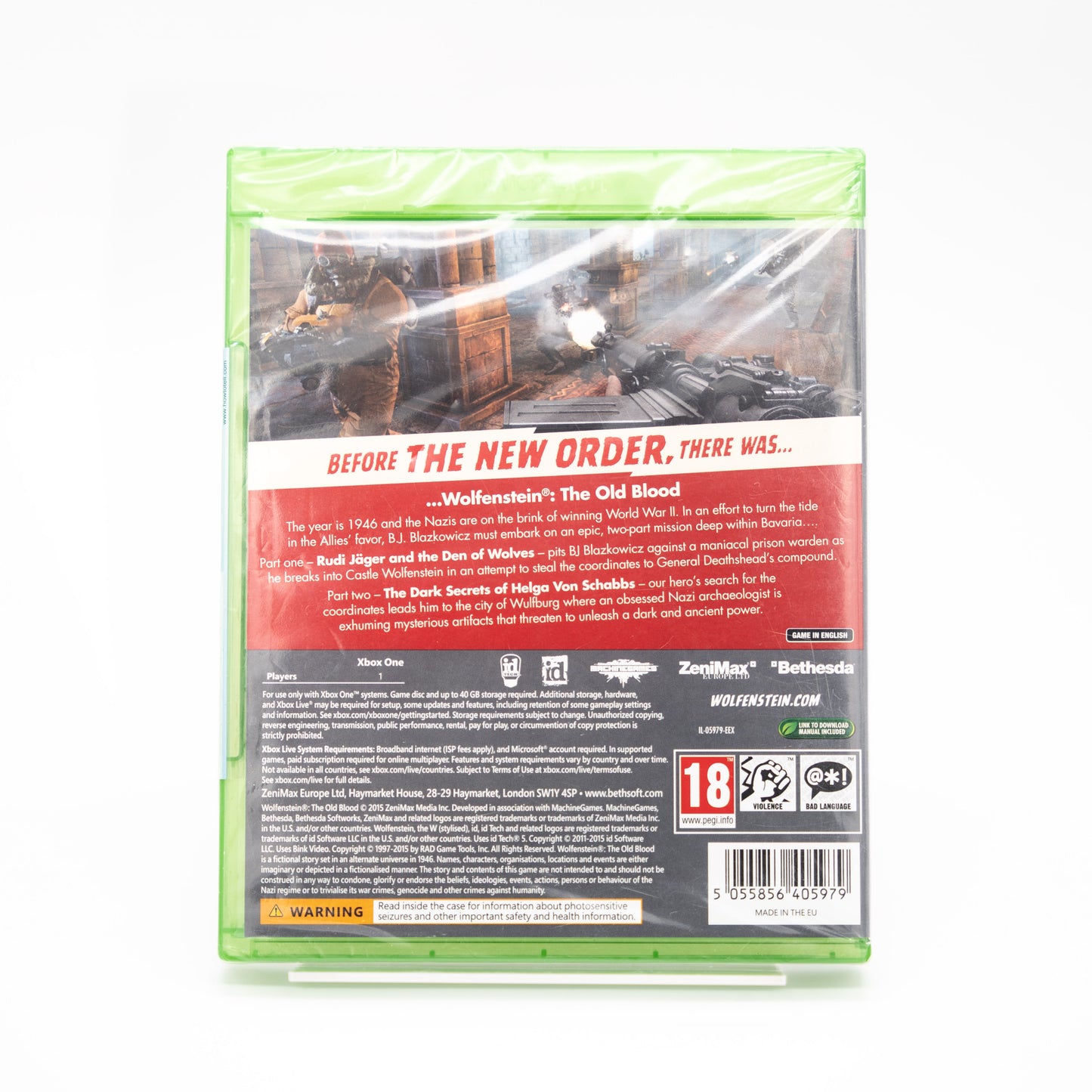 Wolfenstein: The Old Blood (forseglet) - Xbox One