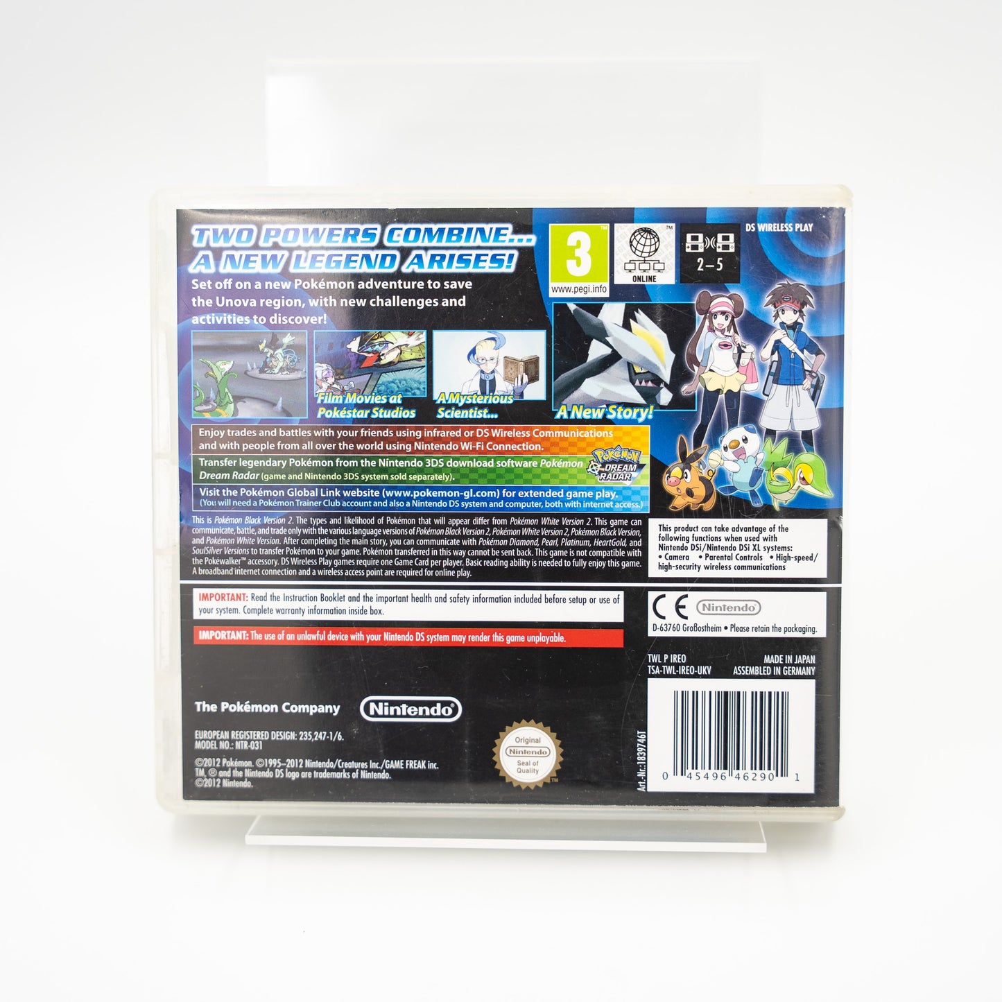 Pokémon Black Version 2 - Nintendo DS