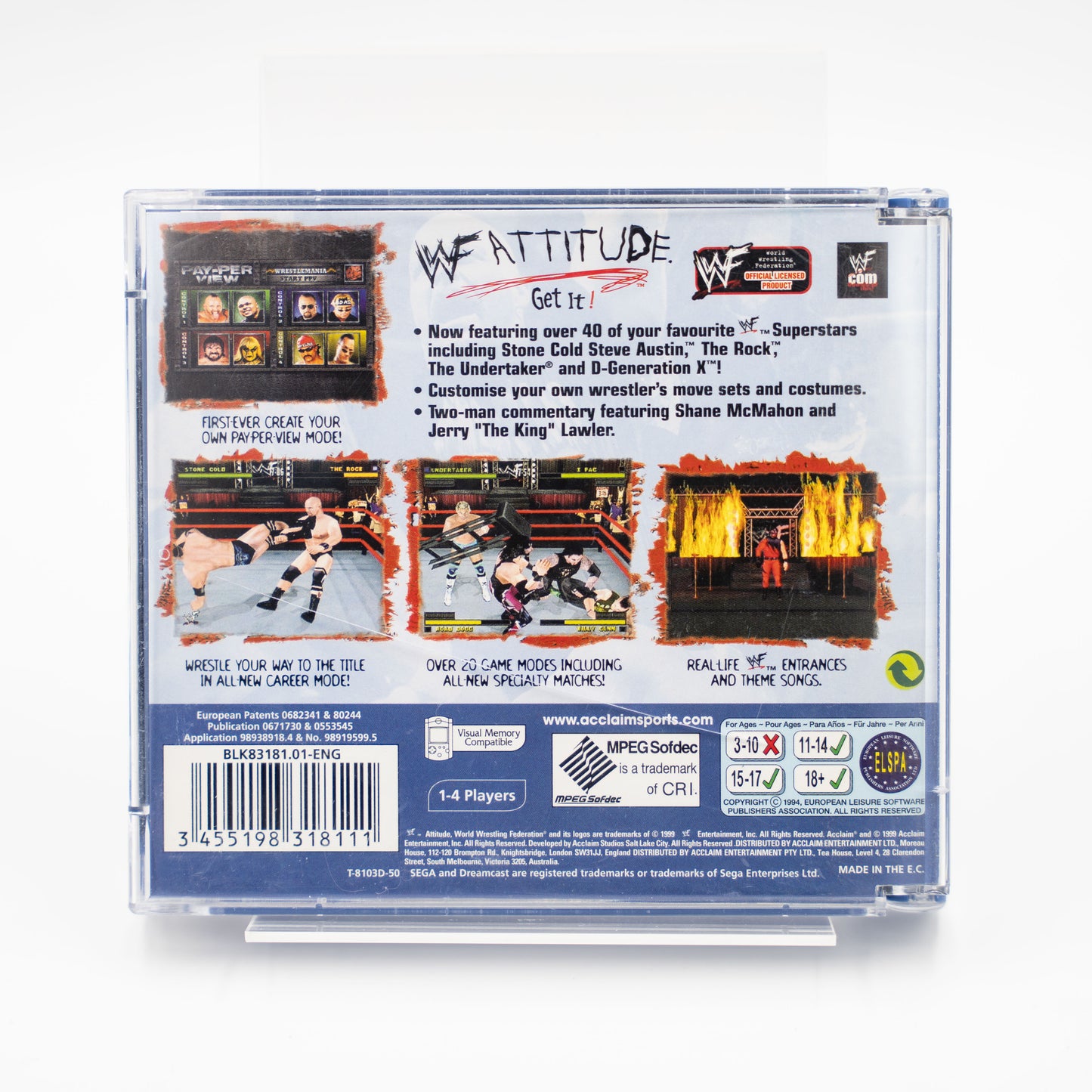 WWF Attitude - SEGA Dreamcast