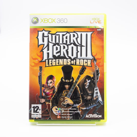 Guitar Hero III: Legends of Rock - Xbox 360