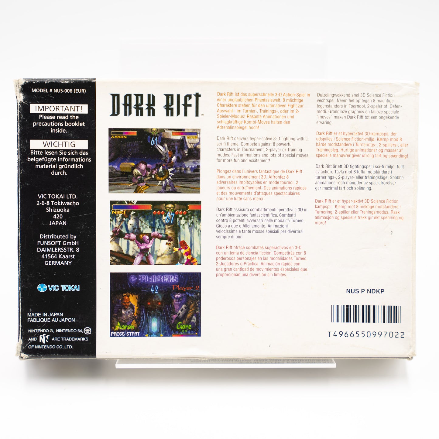 Dark Rift - Nintendo 64