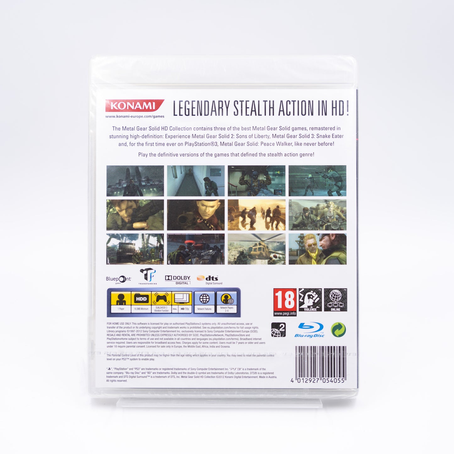 Metal Gear Solid HD Collection (forseglet) - PlayStation 3