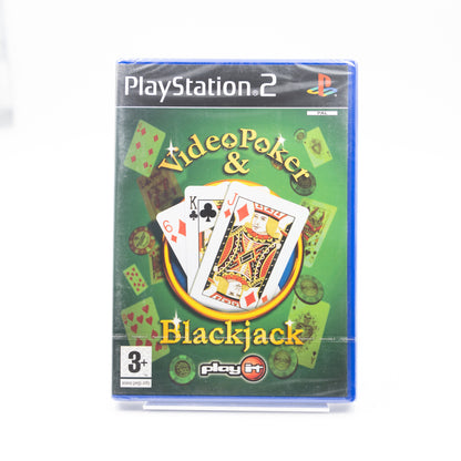 Video Poker & Blackjack (forseglet) - PlayStation 2