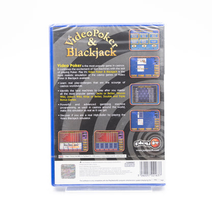 Video Poker & Blackjack (forseglet) - PlayStation 2