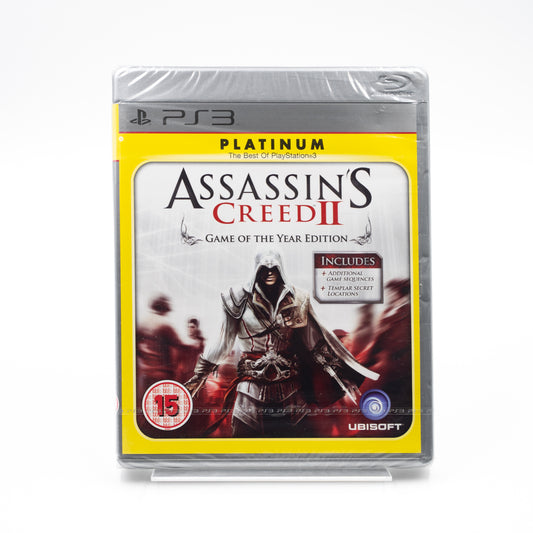 Assassin's Creed II – Platinum Game of the Year Edition (forseglet) - PlayStation 3