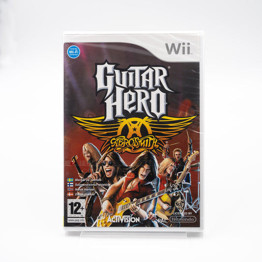 Guitar Hero: Aerosmith (forseglet) - Nintendo Wii