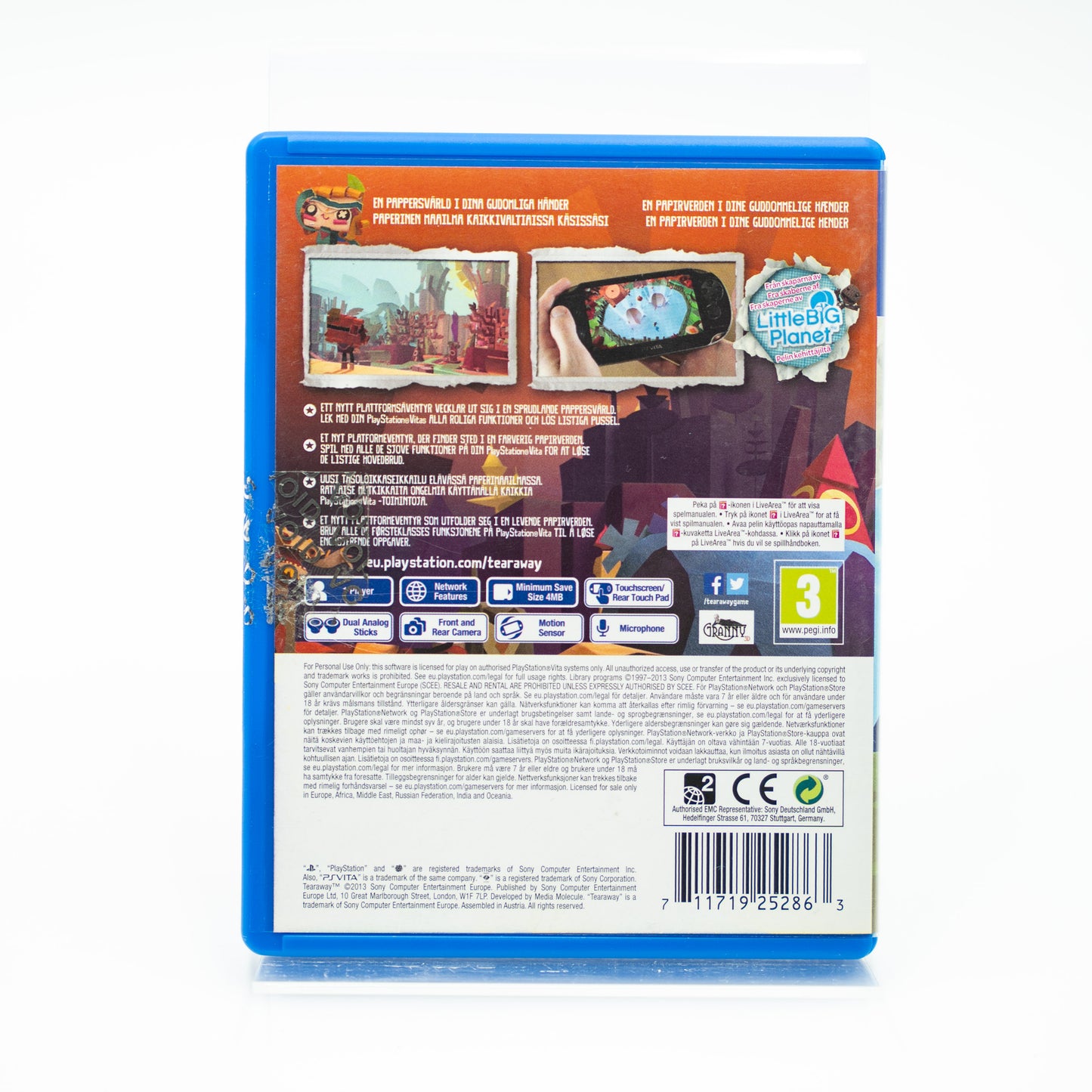 Tearaway - PS Vita