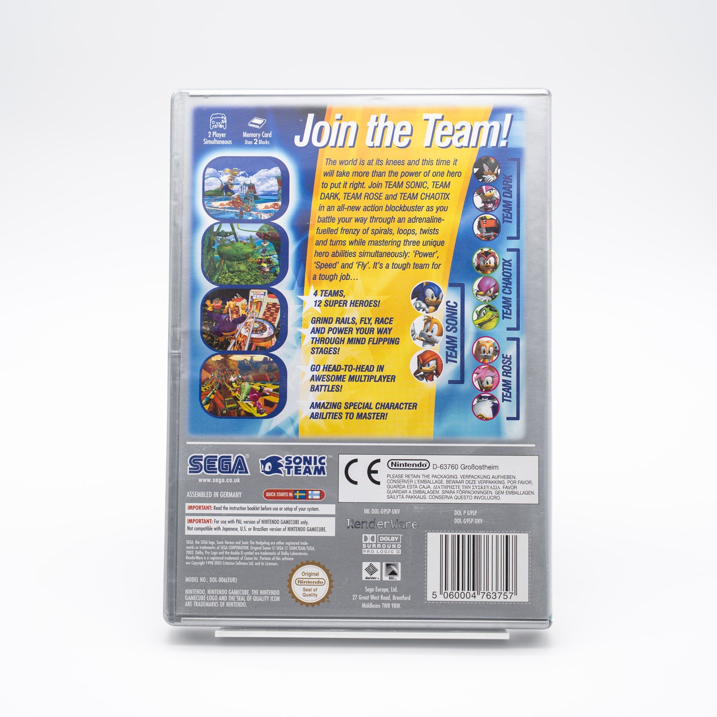 Sonic Heroes - GameCube