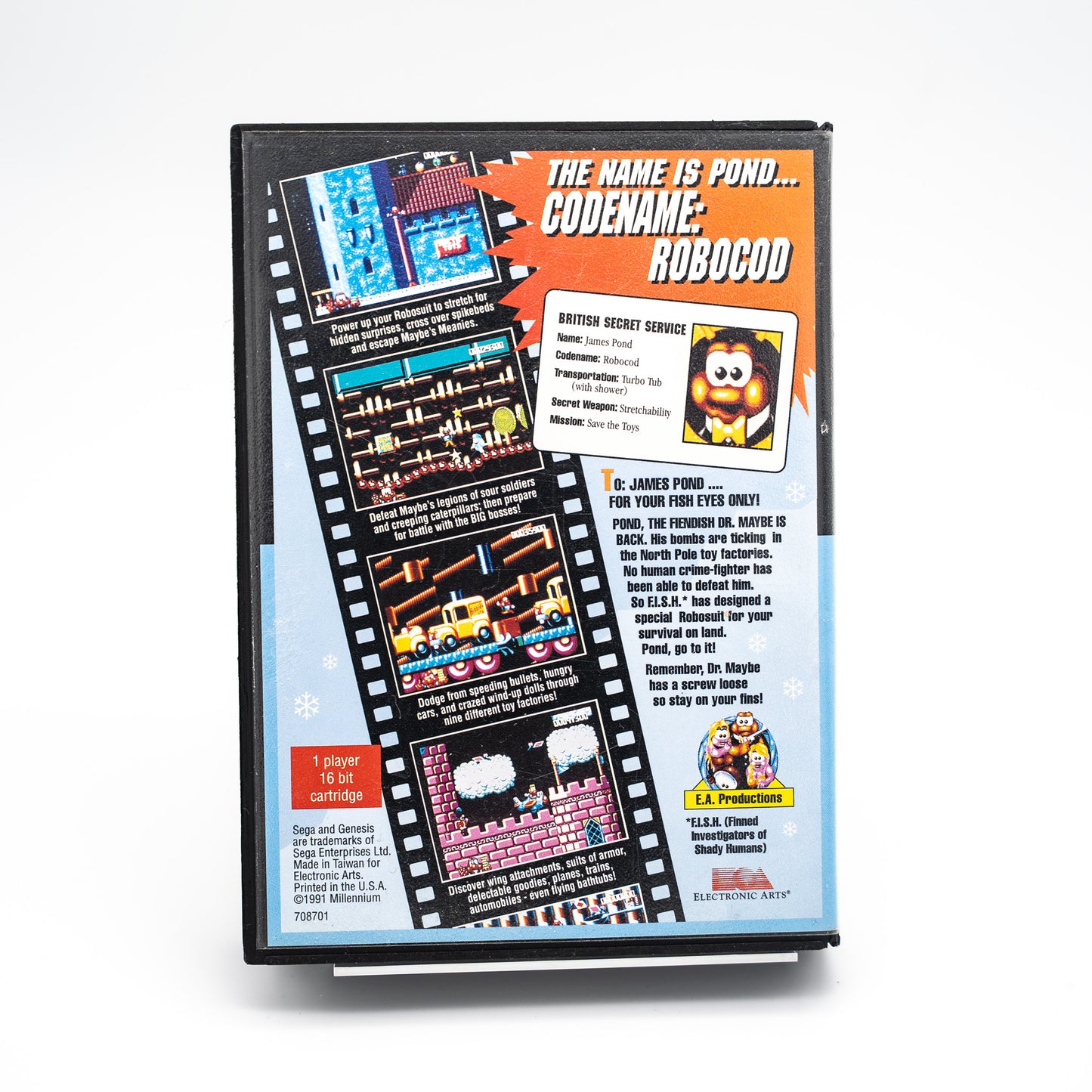 James Pond 2: Codename Robocod - SEGA Genesis