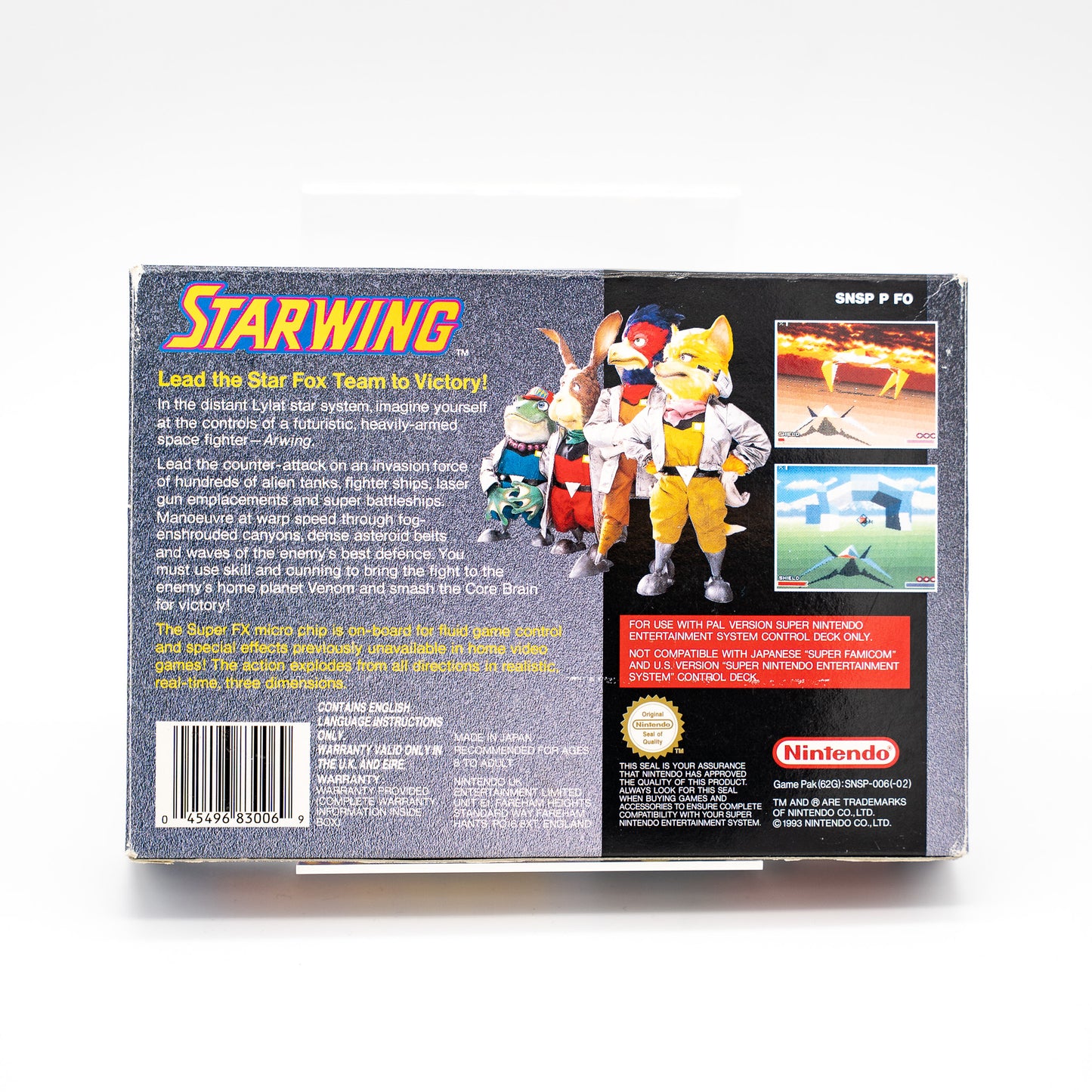 Starwing - Super Nintendo (SNES)