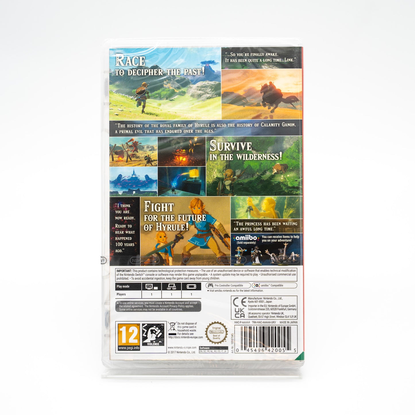 The Legend of Zelda: Breath of the Wild (forseglet) - Nintendo Switch