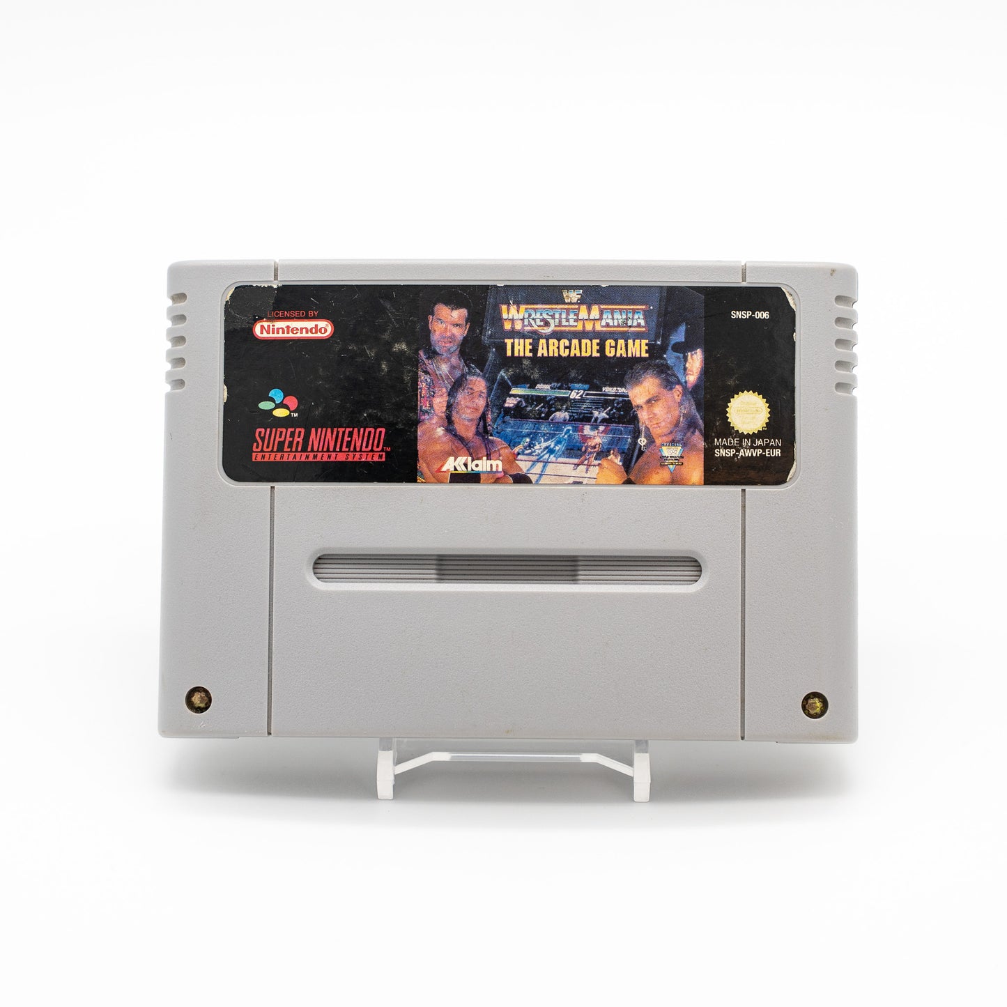 WWF Wrestlemania Arcade Game - Super Nintendo (SNES)