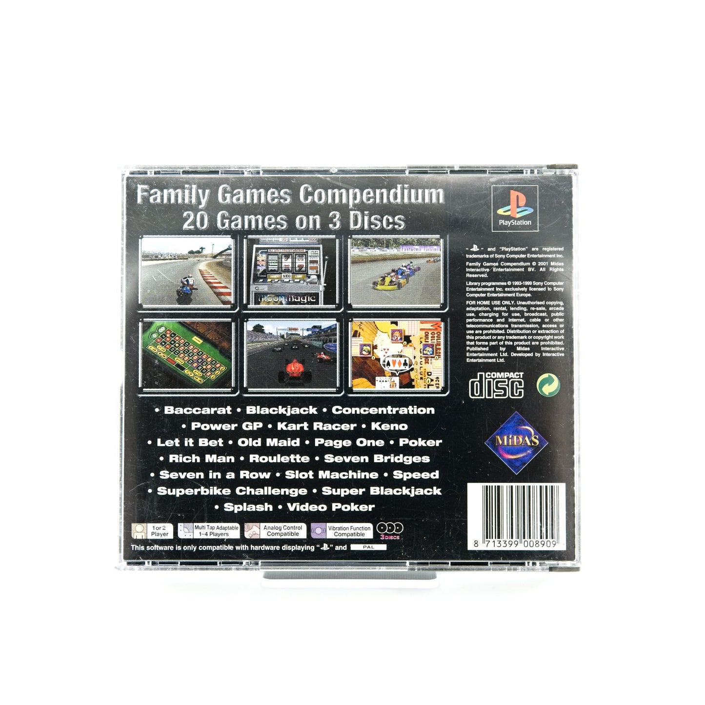 Family Games Compendium - PlayStation 1