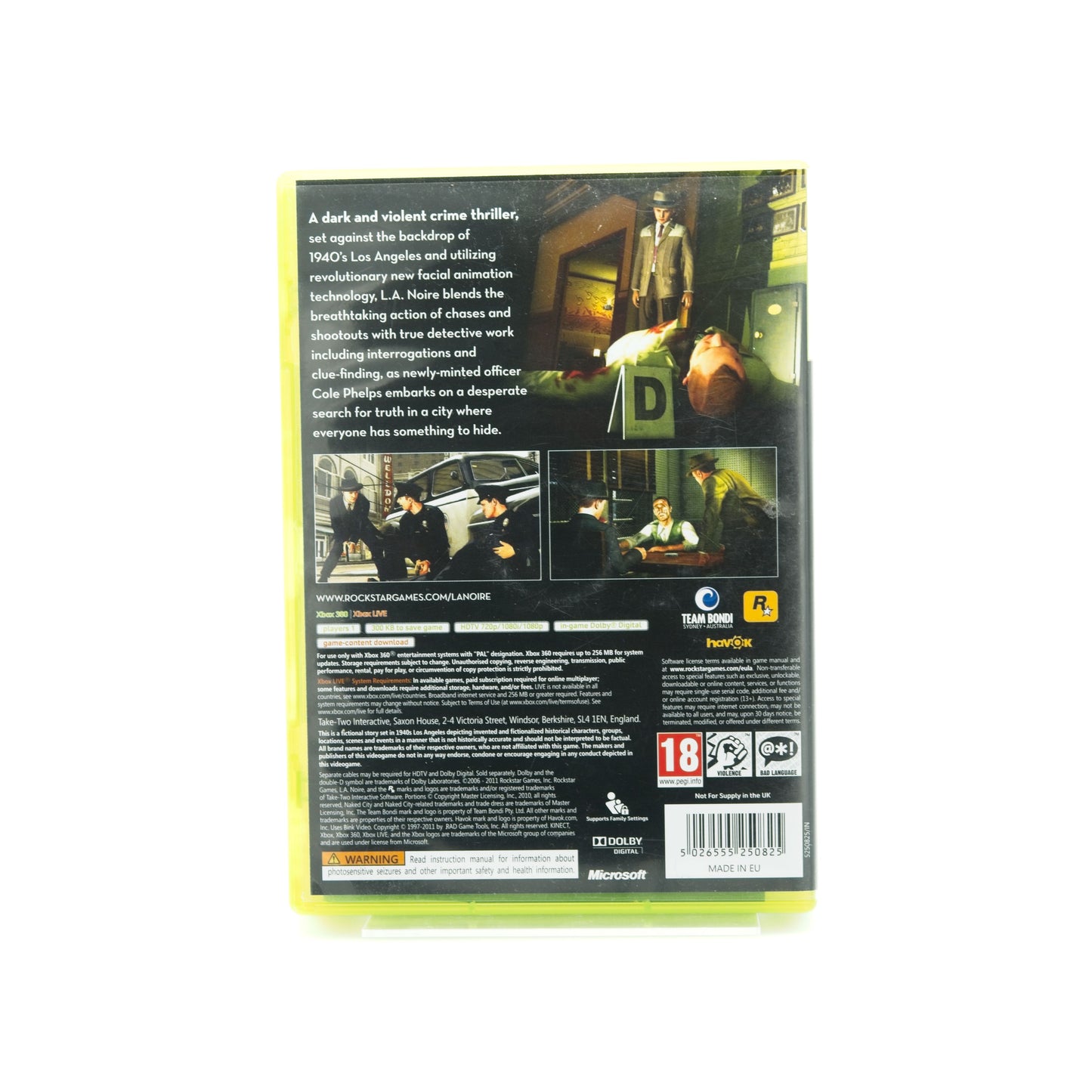 L.A. Noire - Xbox 360