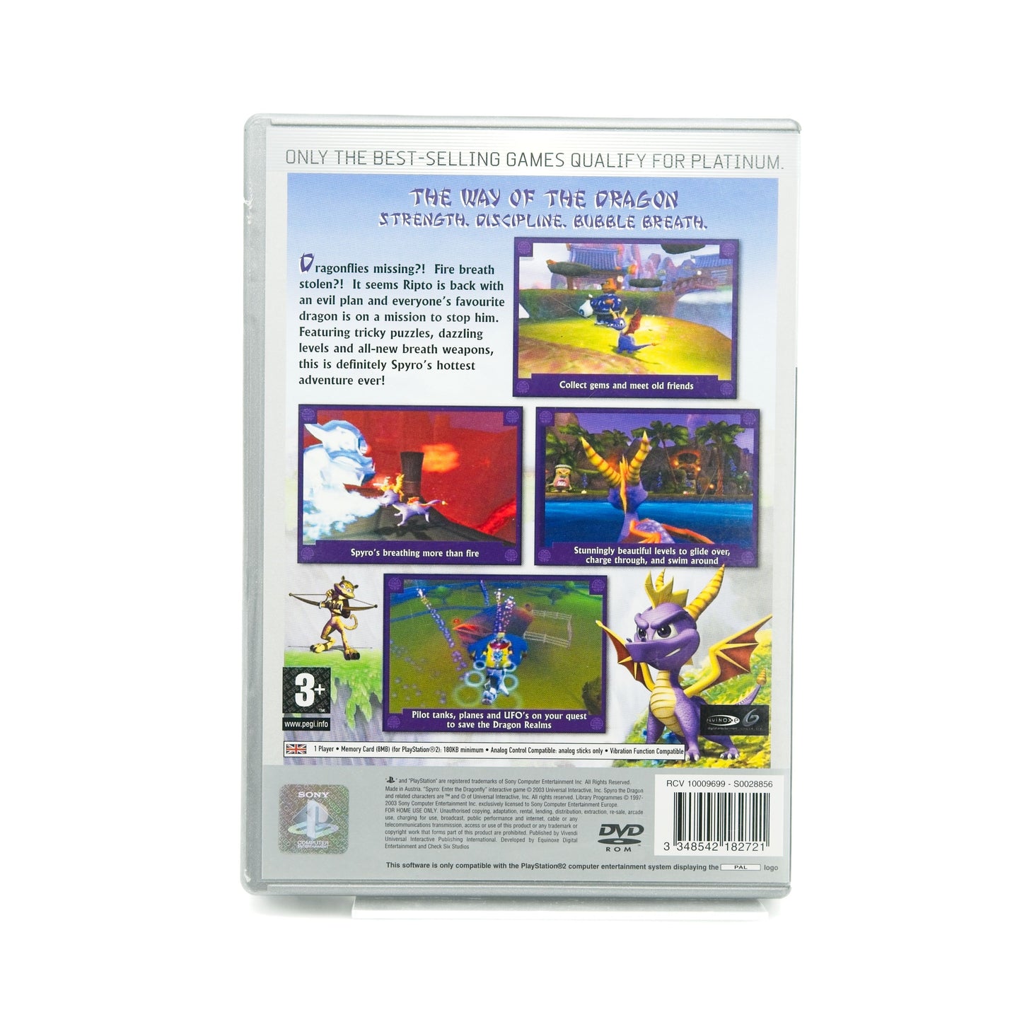Spyro Enter the Dragonfly [Platinum] - PlayStation 2
