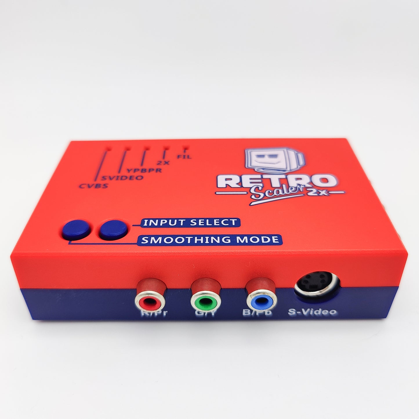 RetroScaler 2x HDMI-konverterer til NES, SNES, N64, NGC, PS2, XBOX, SEGA, DC