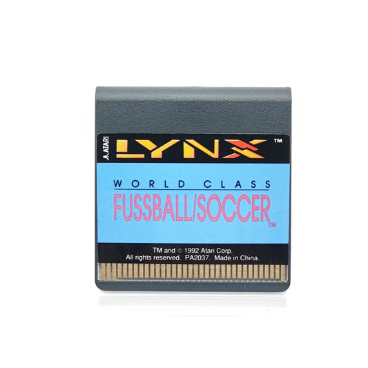 World Class Fussball/Soccer - Atari Lynx