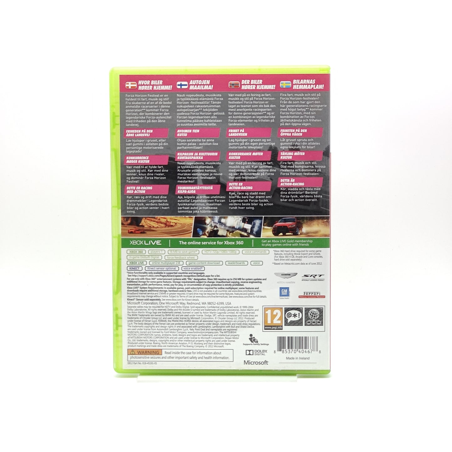 Forza Horizon - Xbox 360