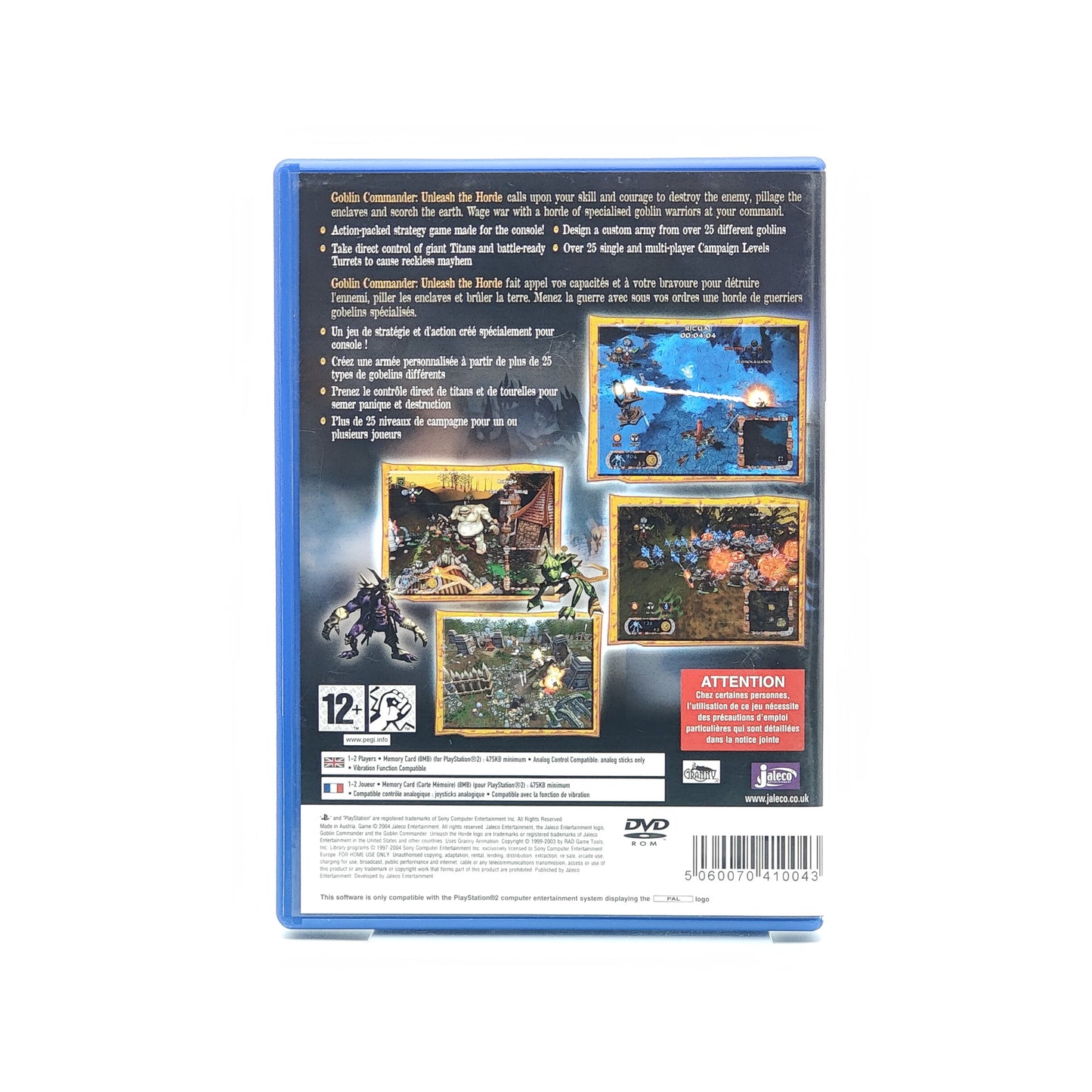 Goblin Commander: Unleash The Horde - PlayStation 2