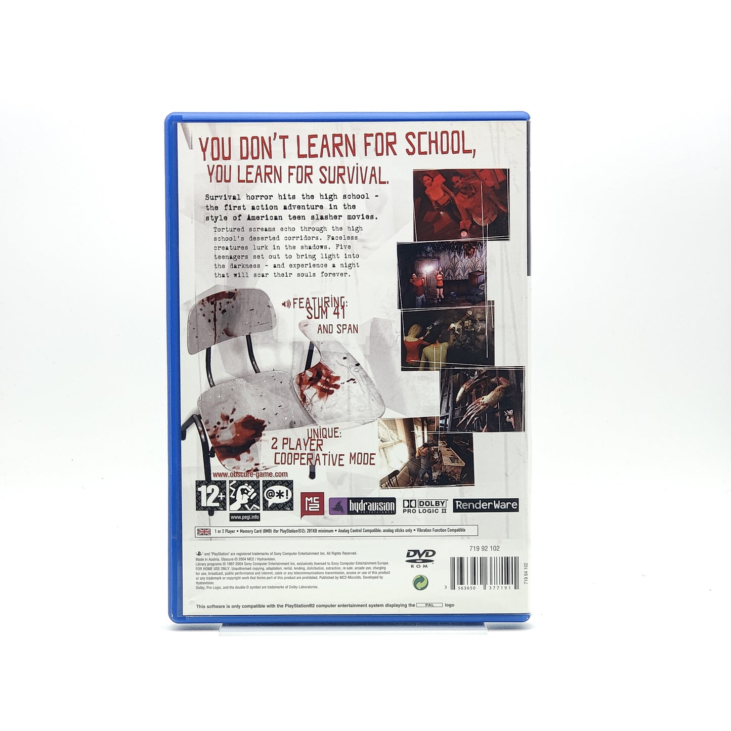 Obscure - PlayStation 2