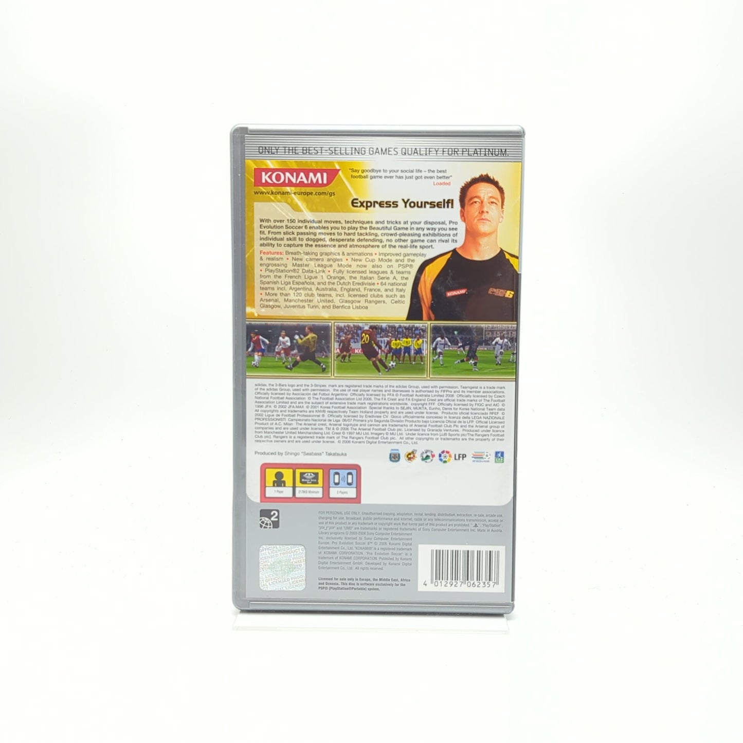 Pro Evolution Soccer 6 [Platinum] - PlayStation Portable (PSP)