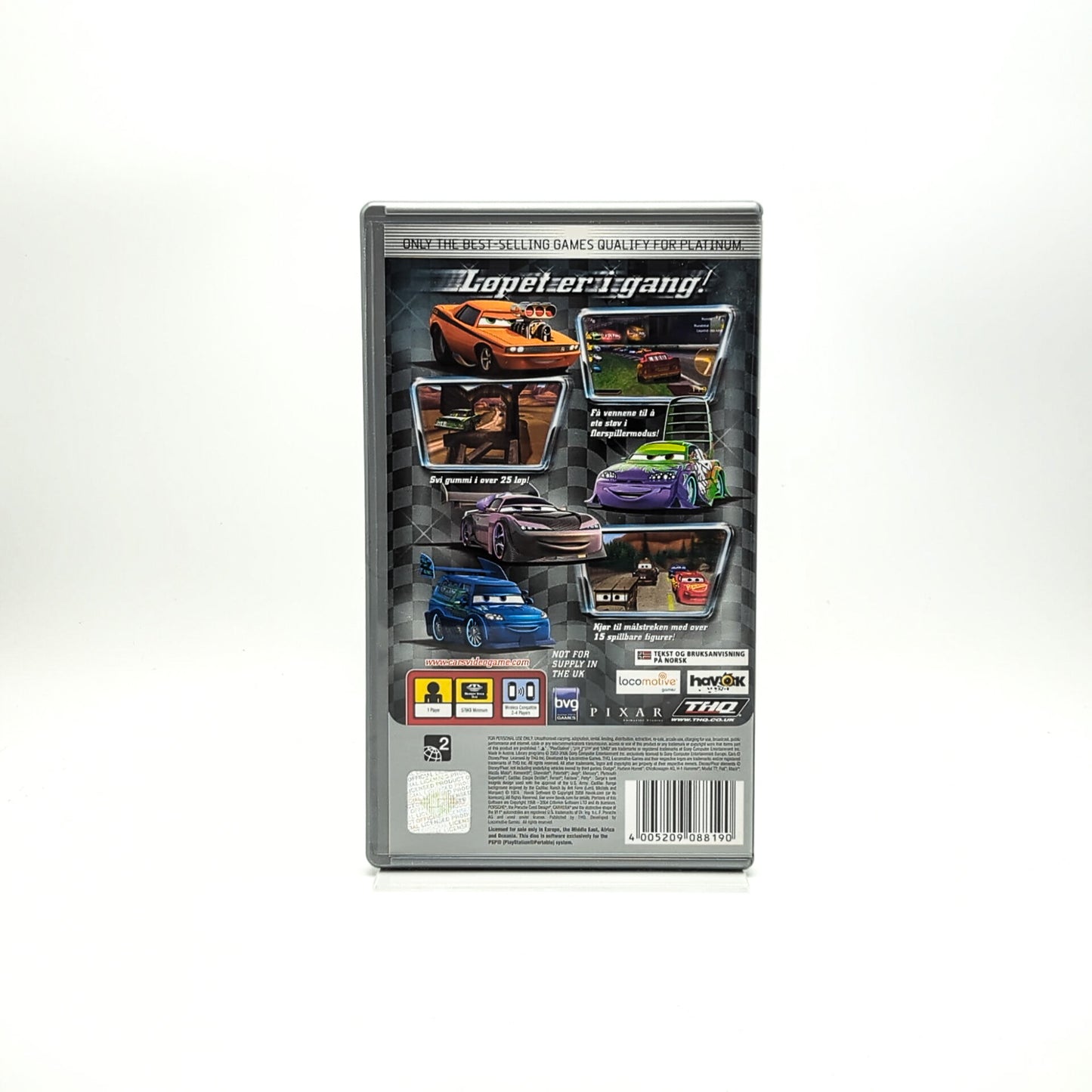 Disney Pixar Cars [Platinum] - PlayStation Portable (PSP)