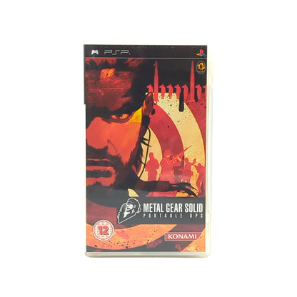 Metal Gear Solid: Portable Ops - PlayStation Portable (PSP)