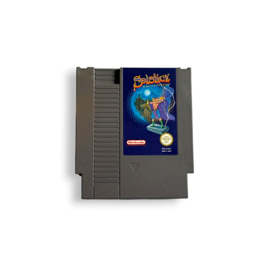 Solstice: The Quest for the Staff of Demnos - Nintendo NES