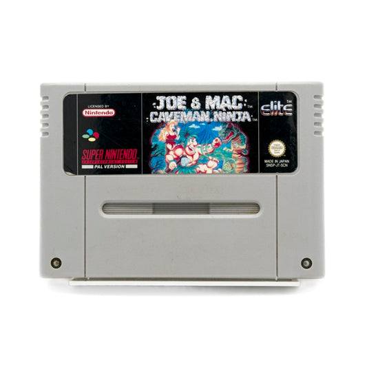 Joe & Mac: Caveman Ninja - Super Nintendo (SNES)