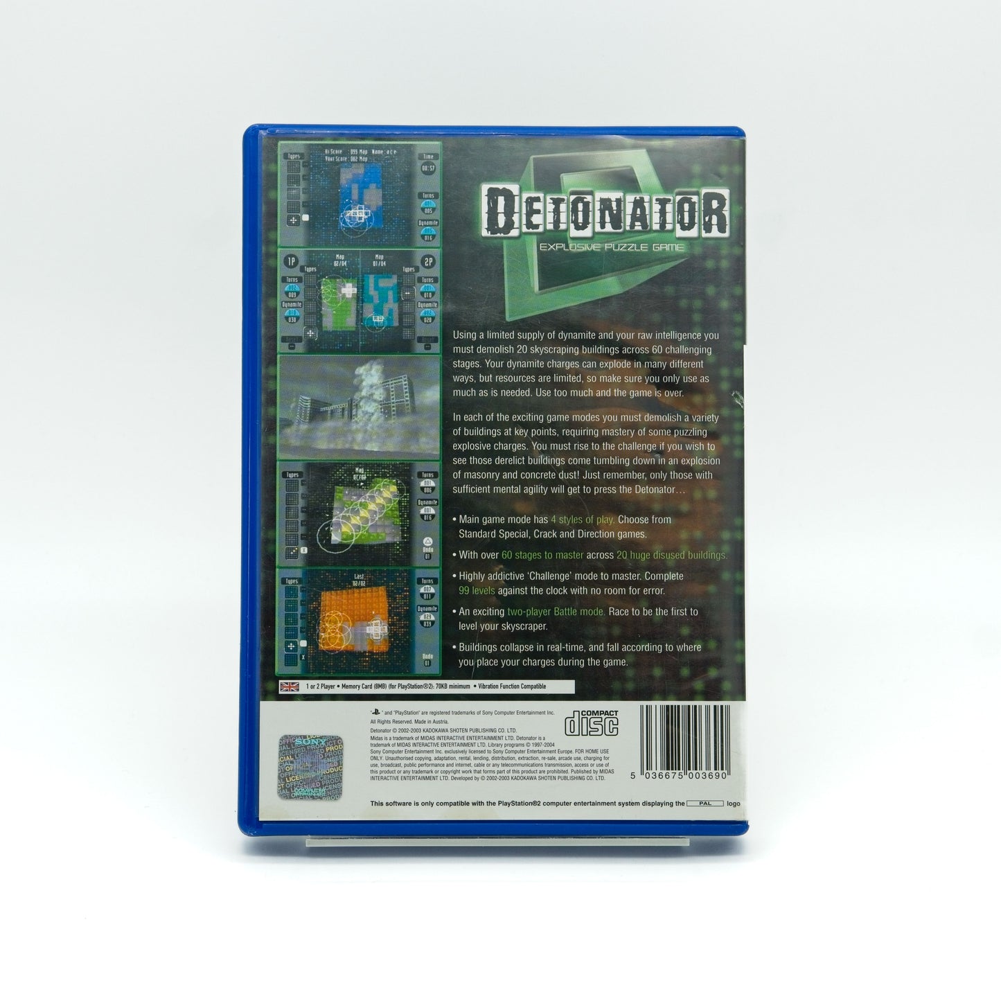 Detonator - PlayStation 2