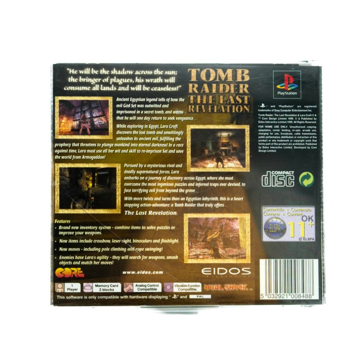 Tomb Raider: The Last Revelation - PlayStation 1